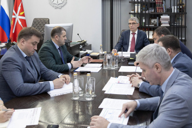 Дмитрий Миляев провел встречу с Александром Ильинским