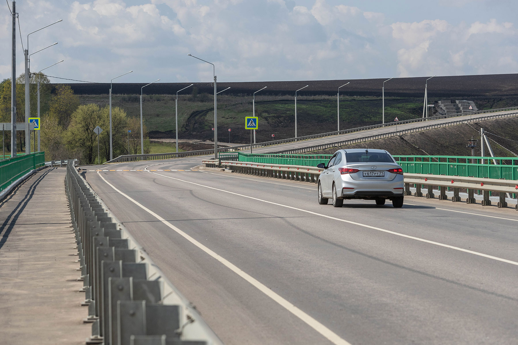 В 2023 году в Тульской области отремонтировали более 365 км дорог