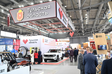 Делегация Тульской области принимает участие в ИННОПРОМ-2026  