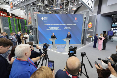 ПМЭФ-2025: Тульская область будет сотрудничать с Национальным центром исторической памяти при Президенте РФ