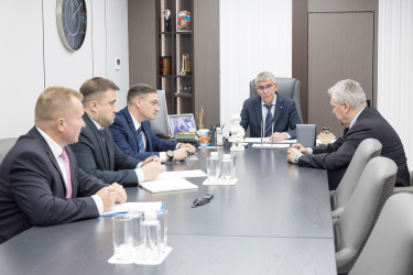 Дмитрий Миляев встретился с руководством компании «Электрометком» 