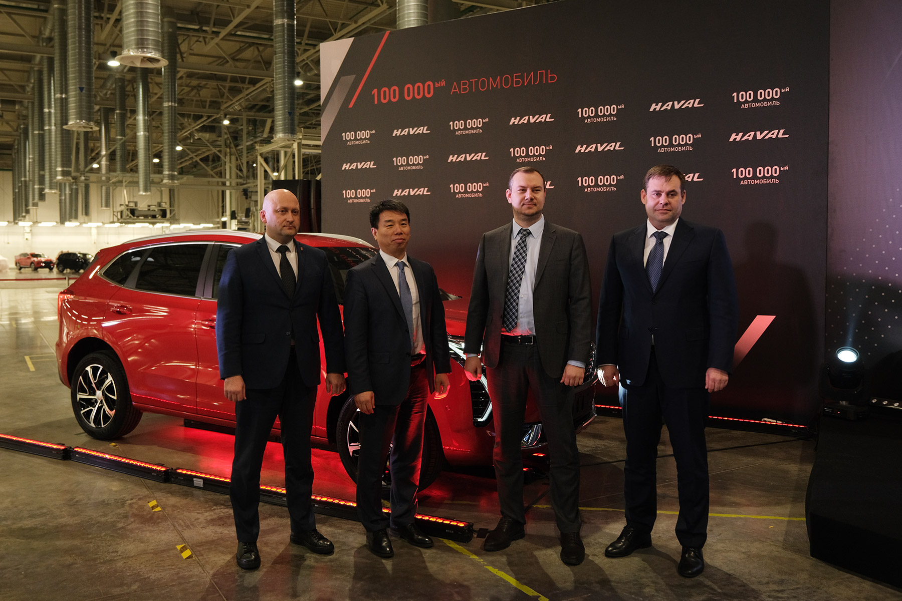 Тульский завод HAVAL выпустил 100 000 автомобилей