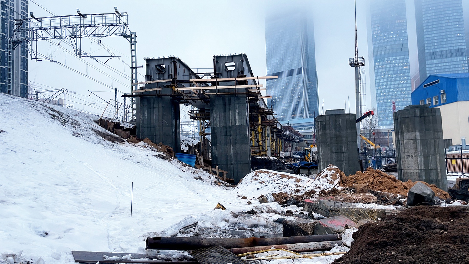 ТМПЗ изготовил и доставил мостовые блоки для развязки возле «Москва-Сити»