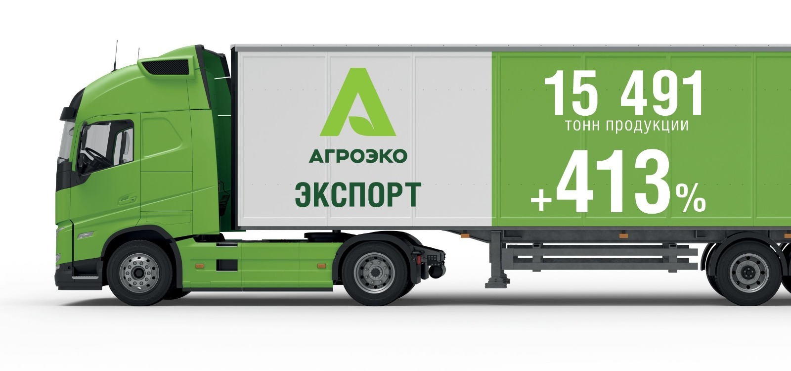 Объём экспорта продукции АГРОЭКО вырос в 4 раза