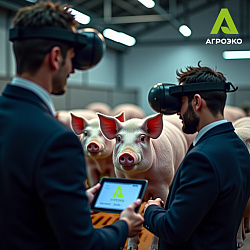 Агроэко впервые провела продажу племенного поголовья с использованием технологии дополненной реальности