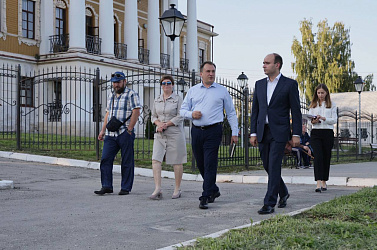 Вячеслав Федорищев с рабочим визитом посетил Дубенский район