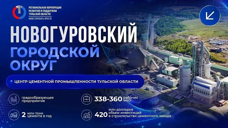 Новогуровский городской округ - исторический поселок и центр промышленности 